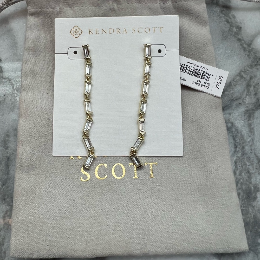 Kendra Scott Gold Dede earrings